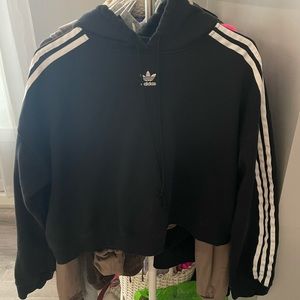 Adidas cropped hoodie